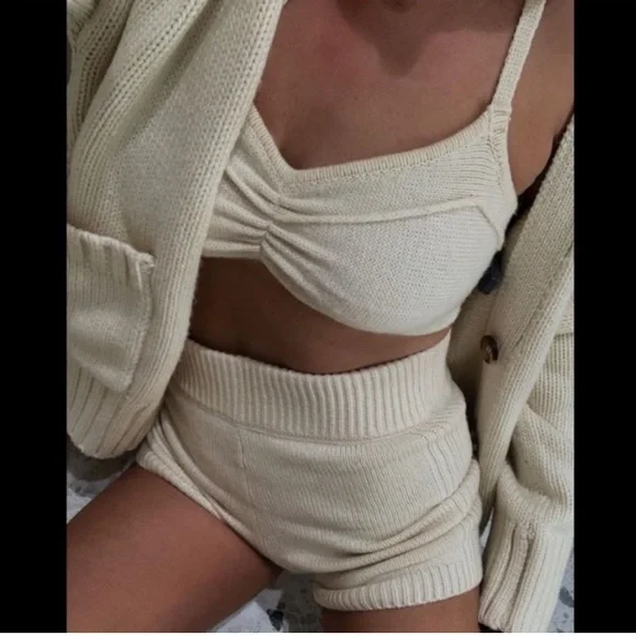 Zara 3-piece knit set - Picture 3 of 15